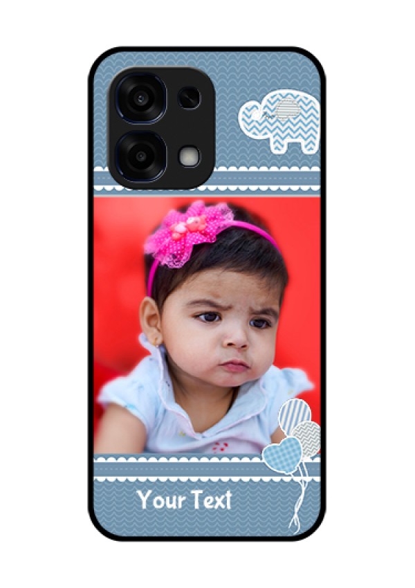 Oppo F31 5G Custom Glass Phone Case - With Kids Pattern Design