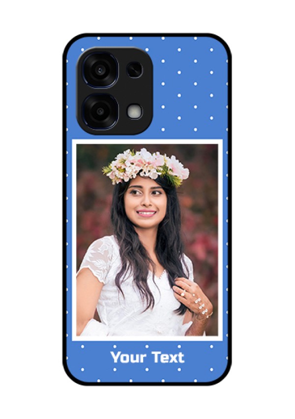 Oppo F31 5G Custom Glass Phone Case - Polka Dots Design