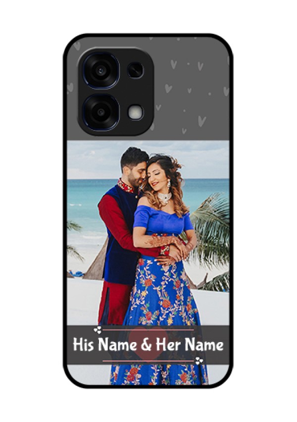 Oppo F31 5G Custom Glass Phone Case - Buy Love Design With Photo Online