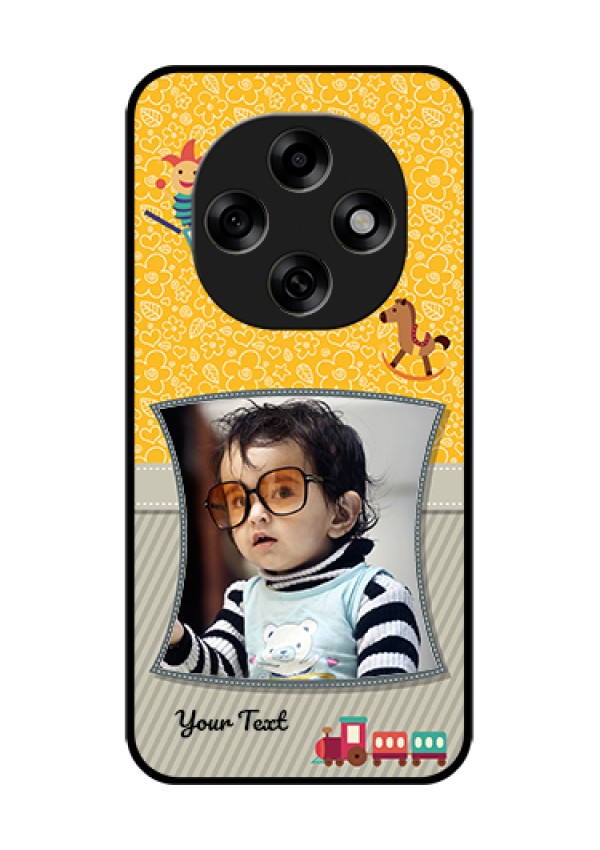 Oppo F31 Pro 5G Custom Glass Phone Case - Baby Picture Upload Design