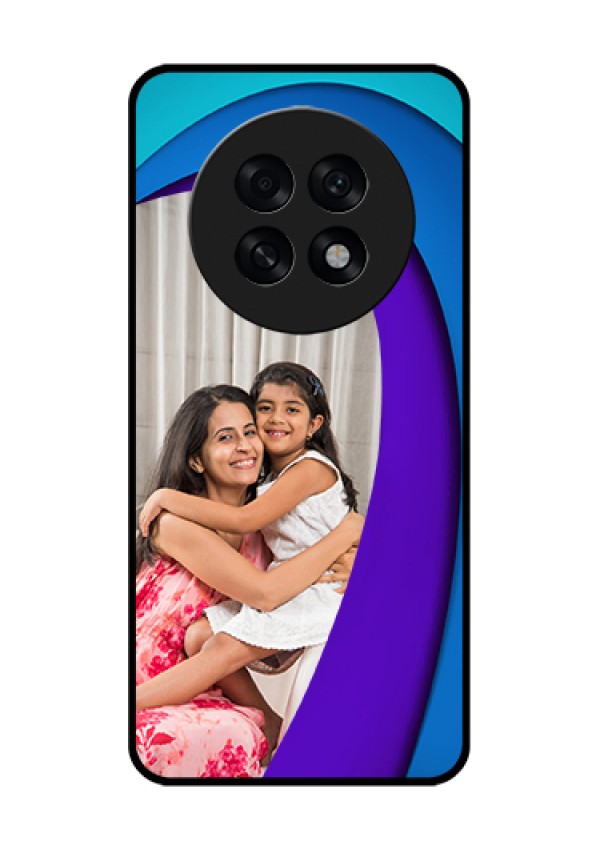 Oppo F31 Pro Plus 5G Custom Glass Phone Case - Simple Pattern Design