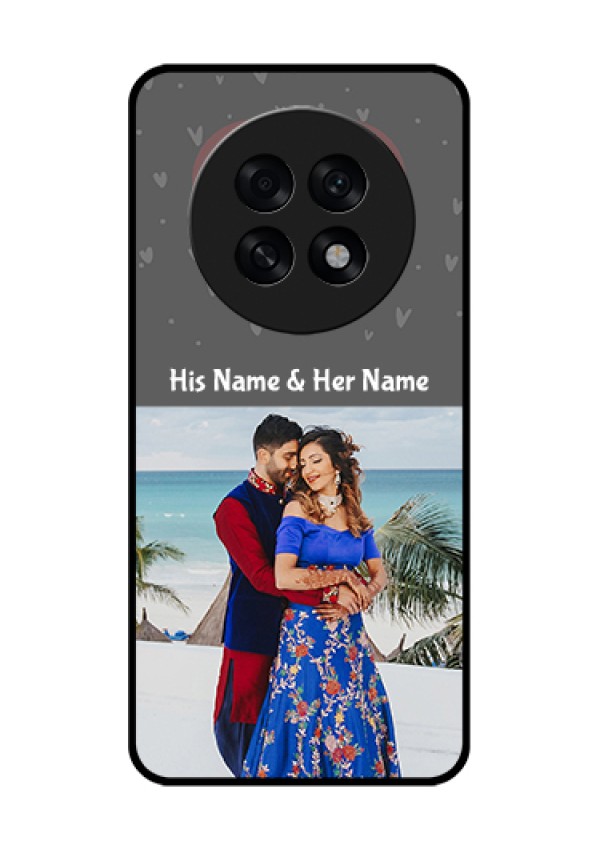 Oppo F31 Pro Plus 5G Custom Glass Phone Case - Buy Love Design With Photo Online