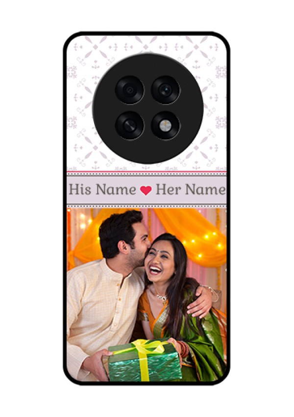 Oppo F31 Pro Plus 5G Custom Glass Phone Case - With Photo And Ethnic Design