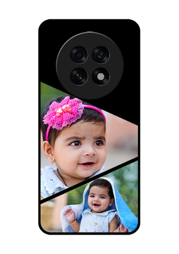 Oppo F31 Pro Plus 5G Custom Glass Phone Case - Semi Cut Design
