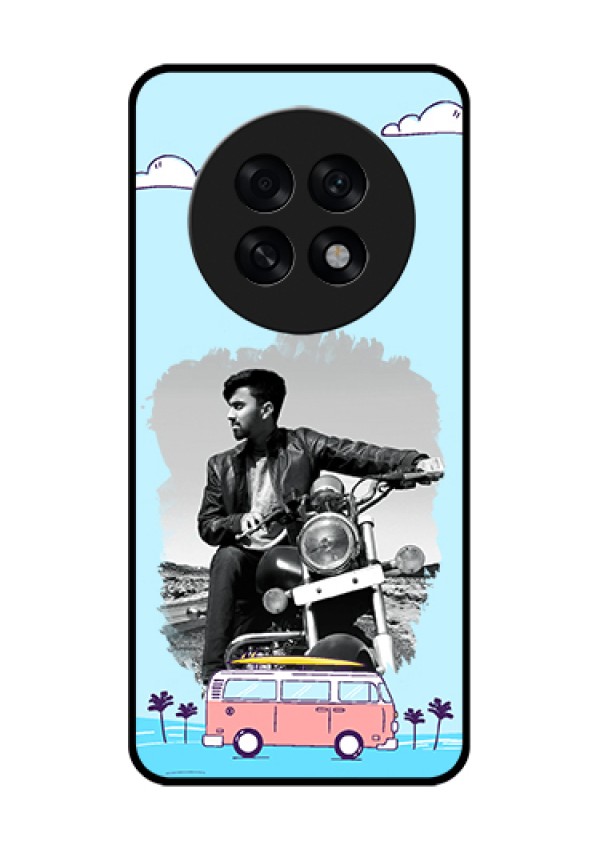 Oppo F31 Pro Plus 5G Custom Glass Phone Case - Travel & Adventure Design