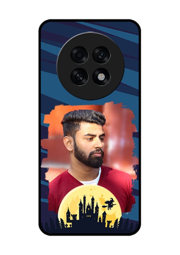 Oppo F31 Pro Plus 5G Custom Glass Phone Case - Halloween Witch Design