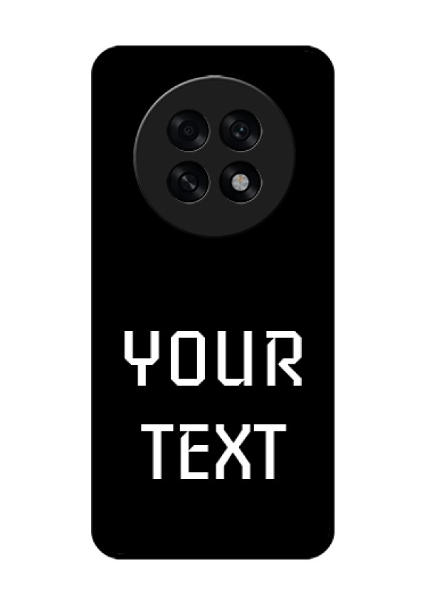 Oppo F31 Pro Plus 5G Custom Glass Phone Case - Your Name Design