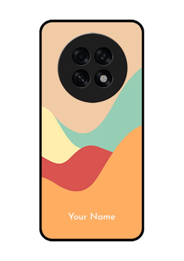 Oppo F31 Pro Plus 5G Custom Glass Phone Case - Ocean Waves Multi - Colour Design