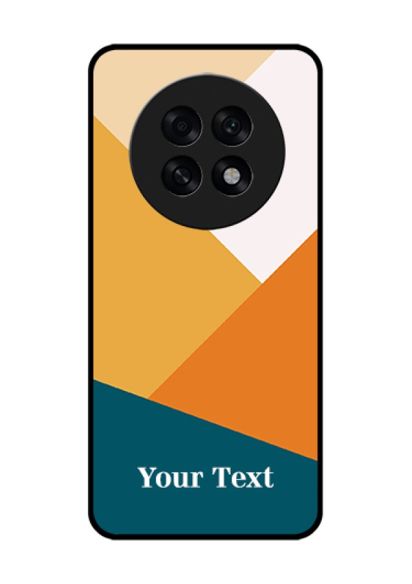 Oppo F31 Pro Plus 5G Custom Glass Phone Case - Stacked Multi - Colour Design