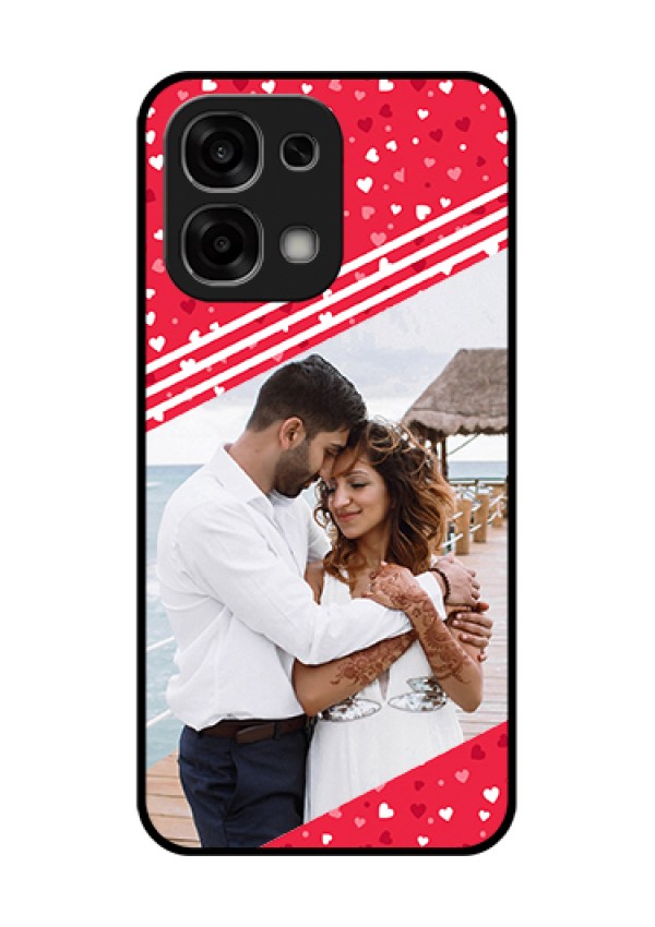 Oppo F33 5G Custom Glass Phone Case - Valentines Gift Design