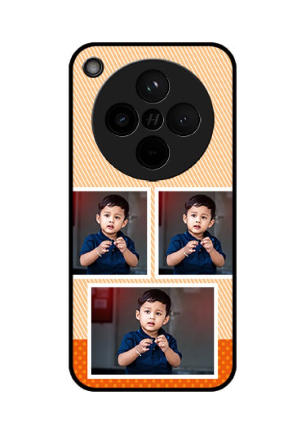 Find X8 5G Custom Glass Phone Case - Bulk Photos Upload Design