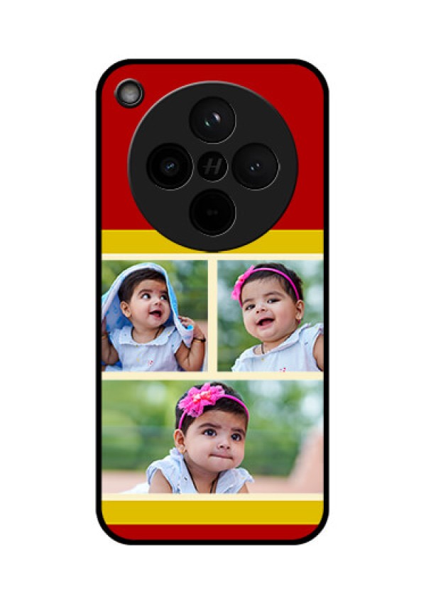 Find X8 5G Custom Glass Phone Case - Multiple Pic Upload Design