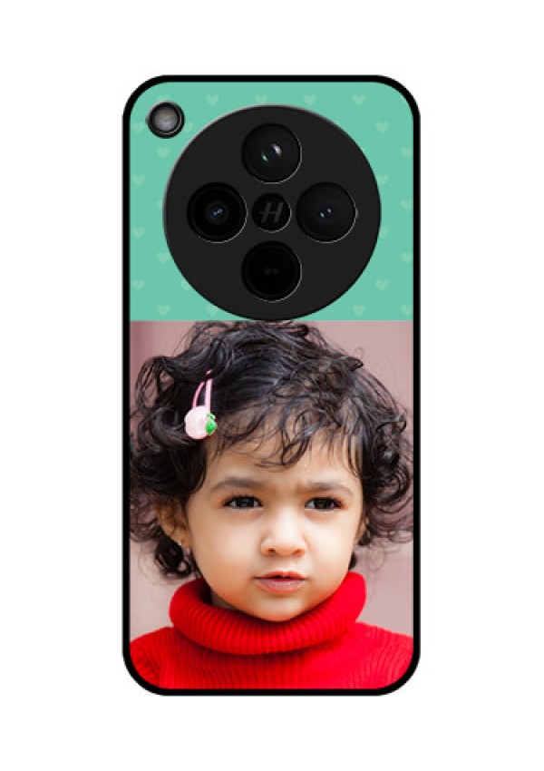 Find X8 5G Custom Glass Phone Case - Lovers Picture Design