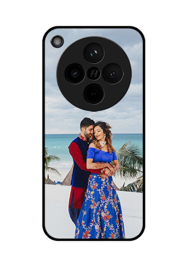 Find X8 5G Custom Glass Phone Case - Upload Full Picture Design