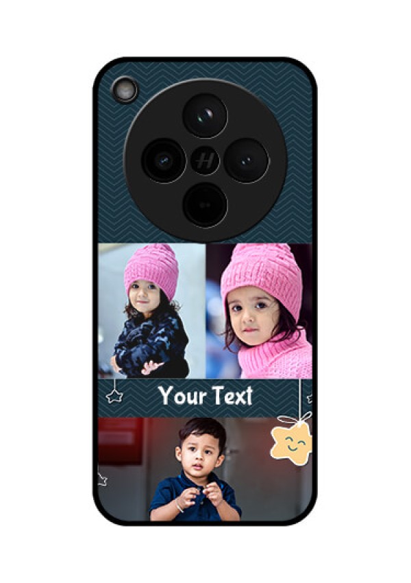 Find X8 5G Custom Glass Phone Case - Hanging Stars Design