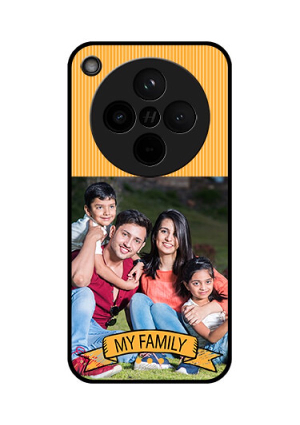 Find X8 5G Custom Glass Phone Case - My Family Design