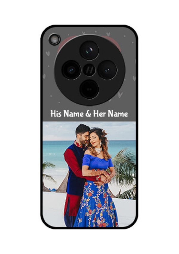 Find X8 5G Custom Glass Phone Case - Buy Love Design With Photo Online