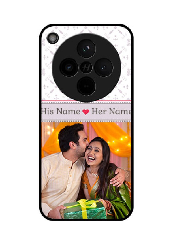 Find X8 5G Custom Glass Phone Case - With Photo And Ethnic Design