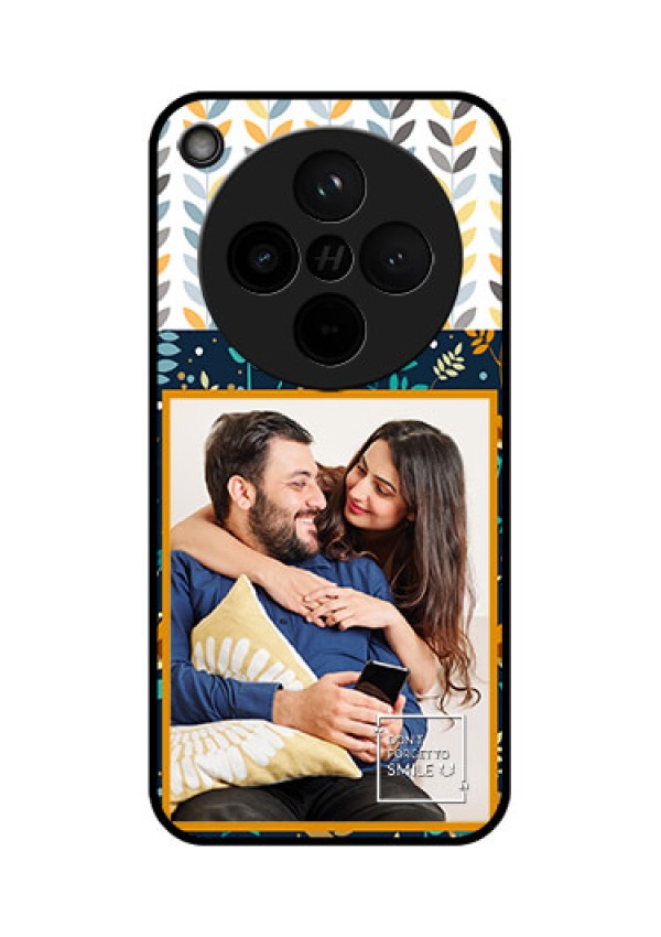 Find X8 5G Custom Glass Phone Case - Pattern Design