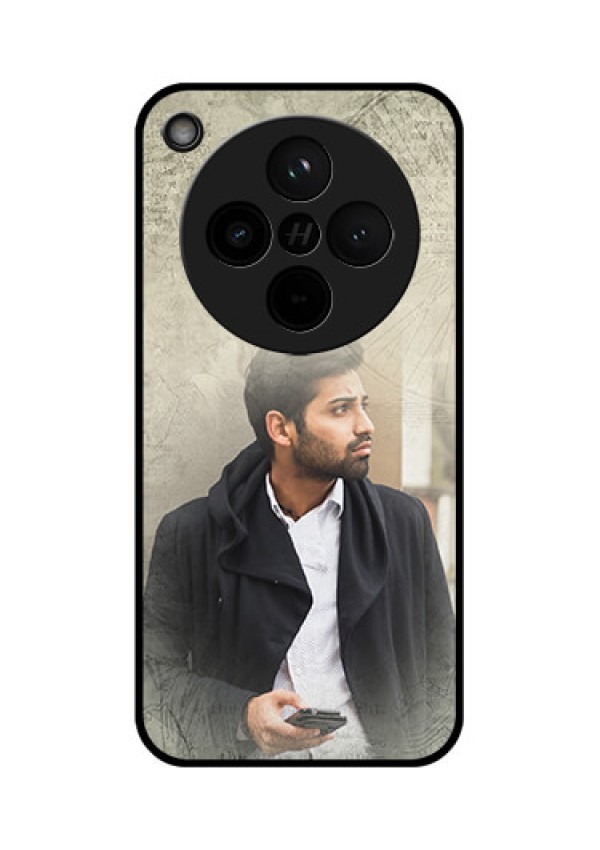 Find X8 5G Custom Glass Phone Case - With Vintage Design
