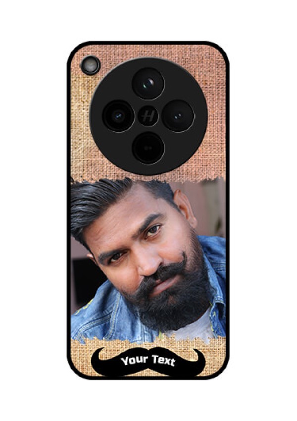 Find X8 5G Custom Glass Phone Case - With Texture Design