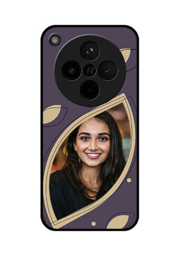 Find X8 5G Custom Glass Phone Case - Falling Leaf Design