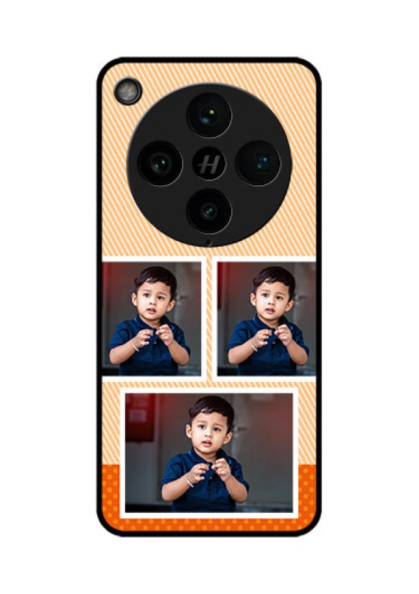Find X8 Pro 5G Custom Glass Phone Case - Bulk Photos Upload Design