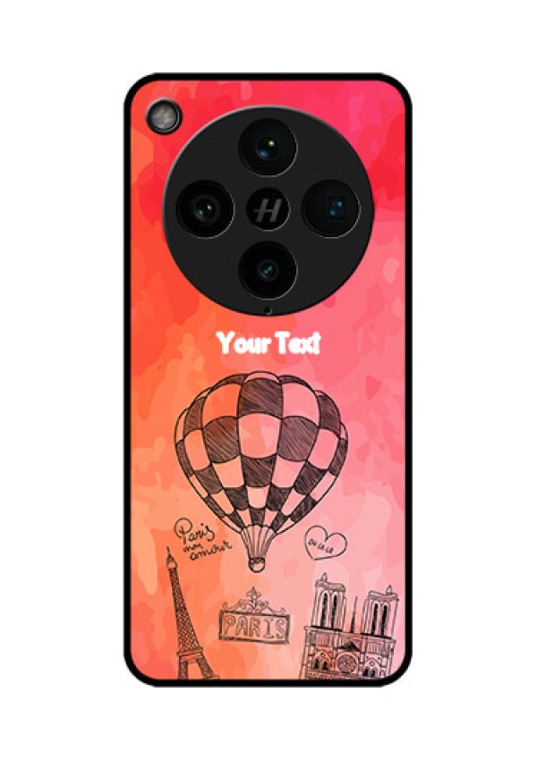 Find X8 Pro 5G Custom Glass Phone Case - Paris Theme Design