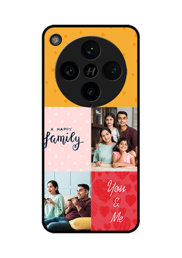 Find X8 Pro 5G Custom Glass Phone Case - Images With Quotes Design