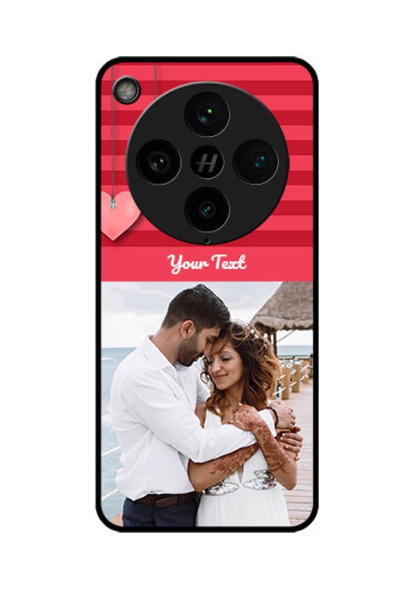 Find X8 Pro 5G Custom Glass Phone Case - Valentines Day Design
