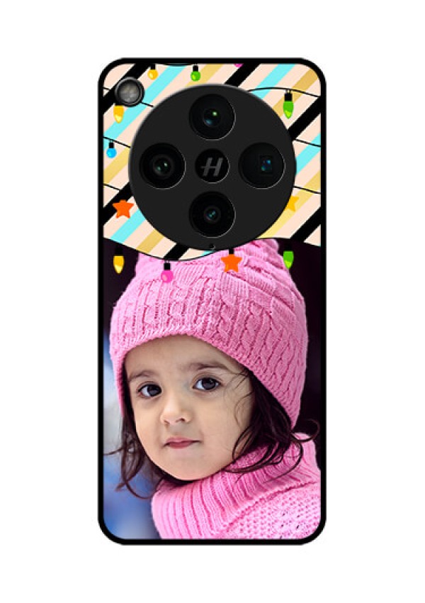 Find X8 Pro 5G Custom Glass Phone Case - Lights Hanging Design