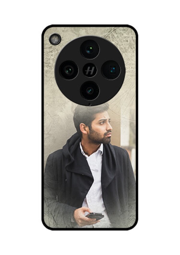 Find X8 Pro 5G Custom Glass Phone Case - With Vintage Design