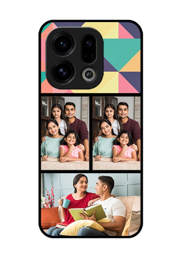 Oppo Find X9 5G Custom Glass Phone Case - Bulk Pic Upload Design