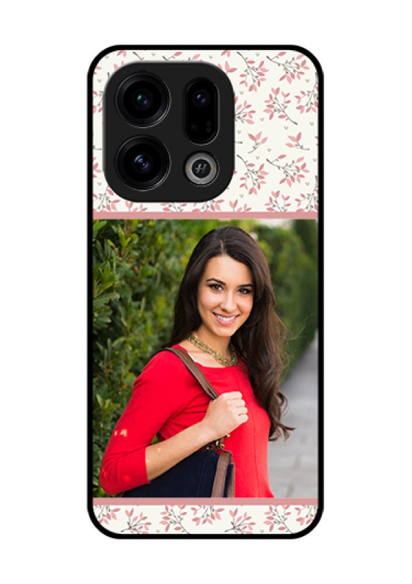 Oppo Find X9 5G Custom Glass Phone Case - Stunning Floral Design