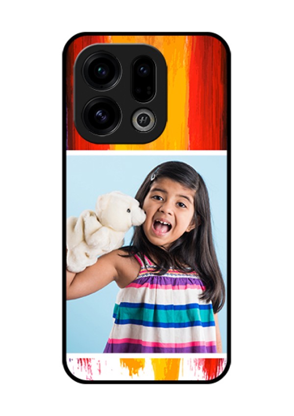 Oppo Find X9 5G Custom Glass Phone Case - Multi Color Design