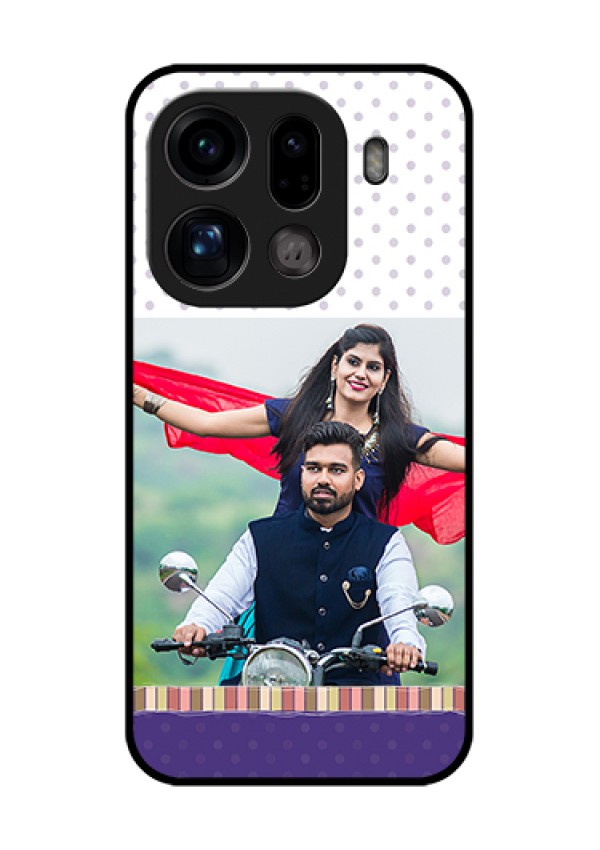 Oppo Find X9 Pro 5G Custom Glass Phone Case - Cute Family Design