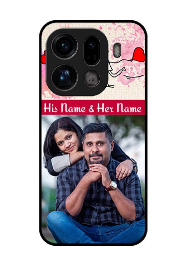 Oppo Find X9 Pro 5G Custom Glass Phone Case - You And Me Case Design