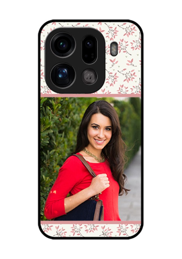 Oppo Find X9 Pro 5G Custom Glass Phone Case - Stunning Floral Design