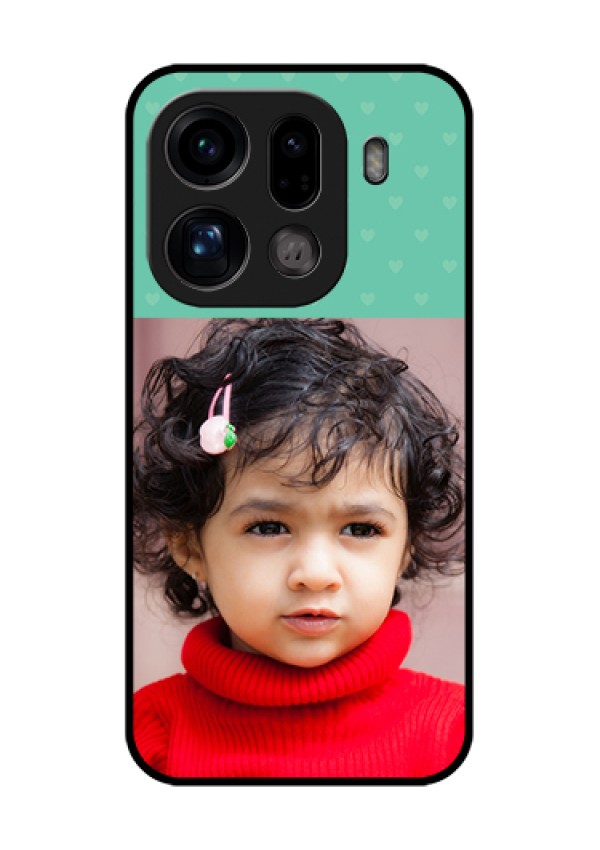 Oppo Find X9 Pro 5G Custom Glass Phone Case - Lovers Picture Design