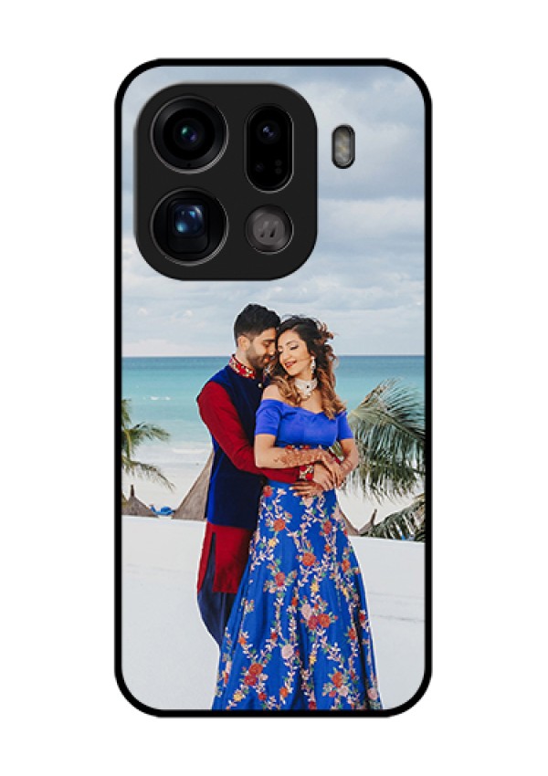 Oppo Find X9 Pro 5G Custom Glass Phone Case - Upload Full Picture Design