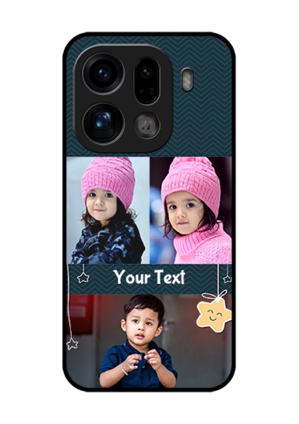 Oppo Find X9 Pro 5G Custom Glass Phone Case - Hanging Stars Design