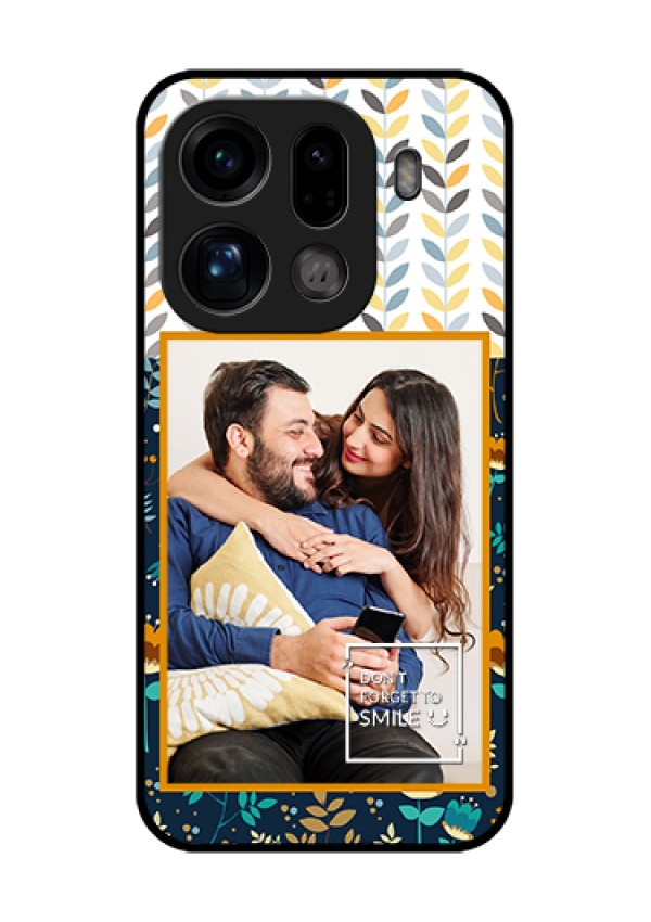 Oppo Find X9 Pro 5G Custom Glass Phone Case - Pattern Design