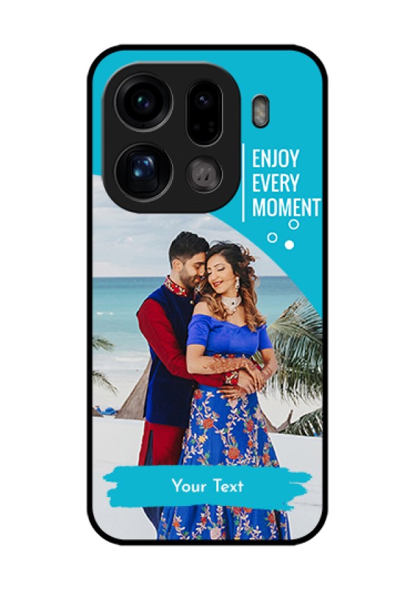 Oppo Find X9 Pro 5G Custom Glass Phone Case - Happy Moment Design
