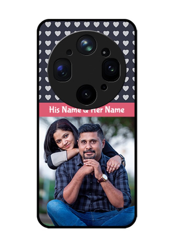 Oppo Find X9 Ultra 5G Custom Glass Phone Case - Love Symbols Design