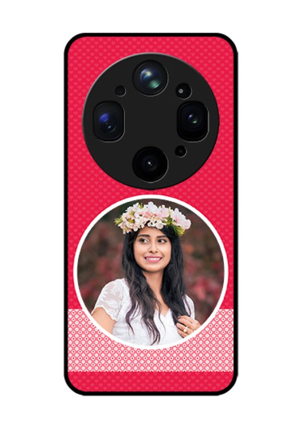 Oppo Find X9 Ultra 5G Custom Glass Phone Case - Pink Color Pattern Design