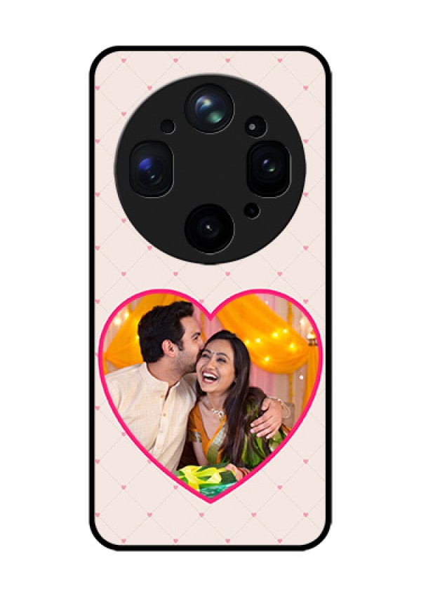 Oppo Find X9 Ultra 5G Custom Glass Phone Case - Heart Shape Design