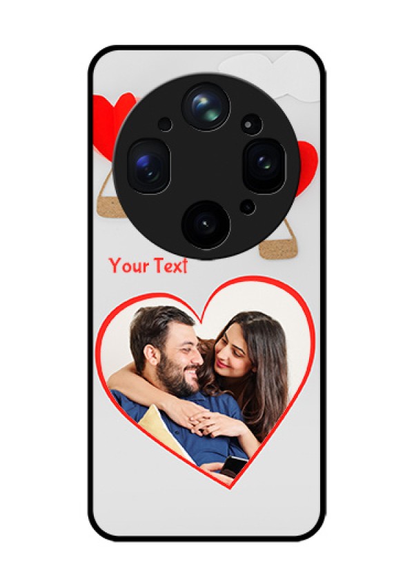 Oppo Find X9 Ultra 5G Custom Glass Phone Case - Parachute Love Design