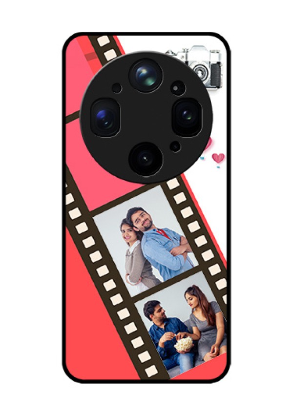 Oppo Find X9 Ultra 5G Custom Glass Phone Case - 3 Image Holder With Film Reel