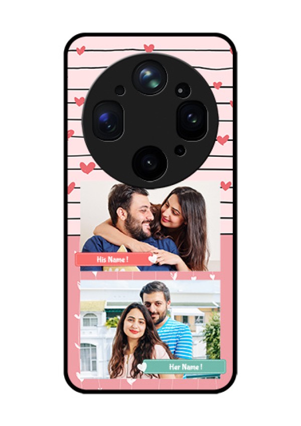 Oppo Find X9 Ultra 5G Custom Glass Phone Case - Photo With Heart Design