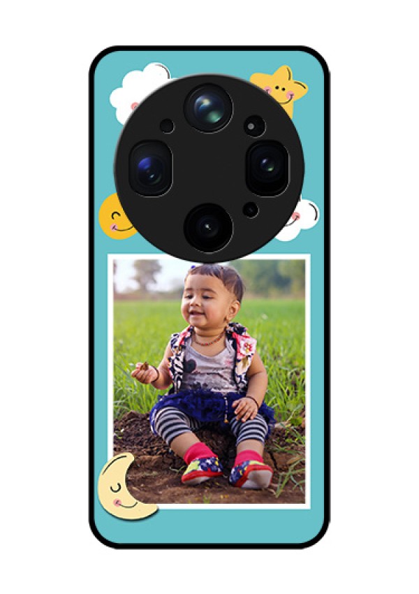Oppo Find X9 Ultra 5G Custom Glass Phone Case - Smiley Kids Stars Design